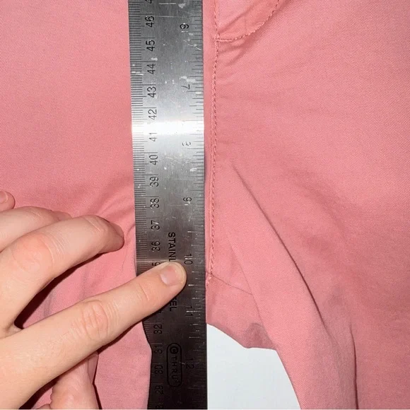 GAP Girlfriend Khaki Pink Salmon Chinos - Picture 8 of 9